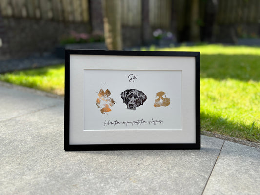 Zelf een pootafdruk maken van je hond of kat? Wij helpen je!